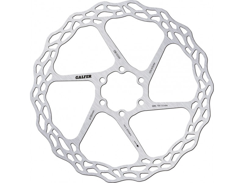 Диск Ротор 180мм Galfer Bike Wave Fixed Road