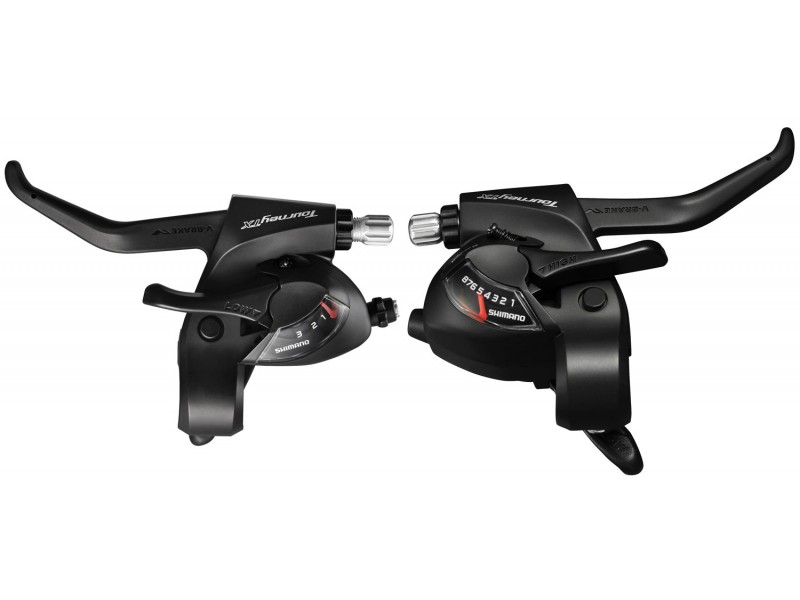 Shimano TOURNEY ST-TX800 Комплект Дясно и ляво Лостче за спирачка и Команда 3x8-speed