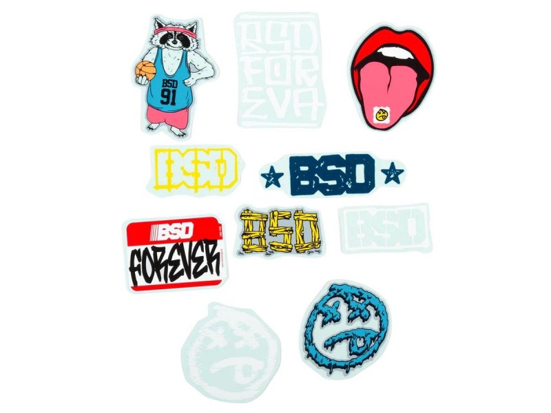 Sticker Set BSD 10-PACK MIXED No3 ( СТИКЕРИ )