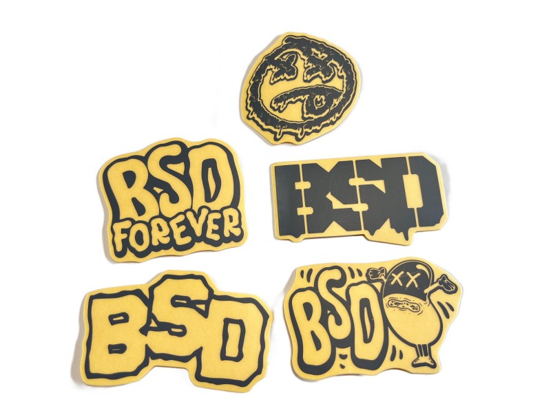 Sticker Set BSD 5-PACK ( СТИКЕРИ )